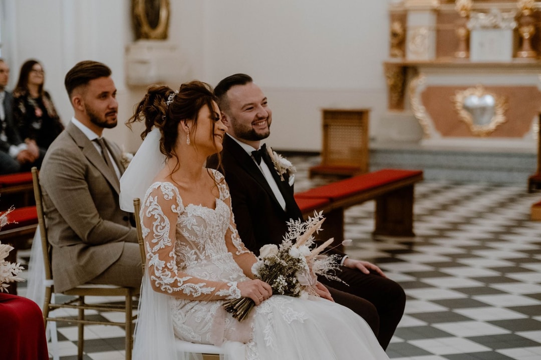 Kwiatowe dodatki naszej Młodej Pary.