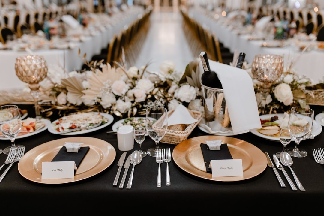 Dekoracja Stołu Młodej Pary.